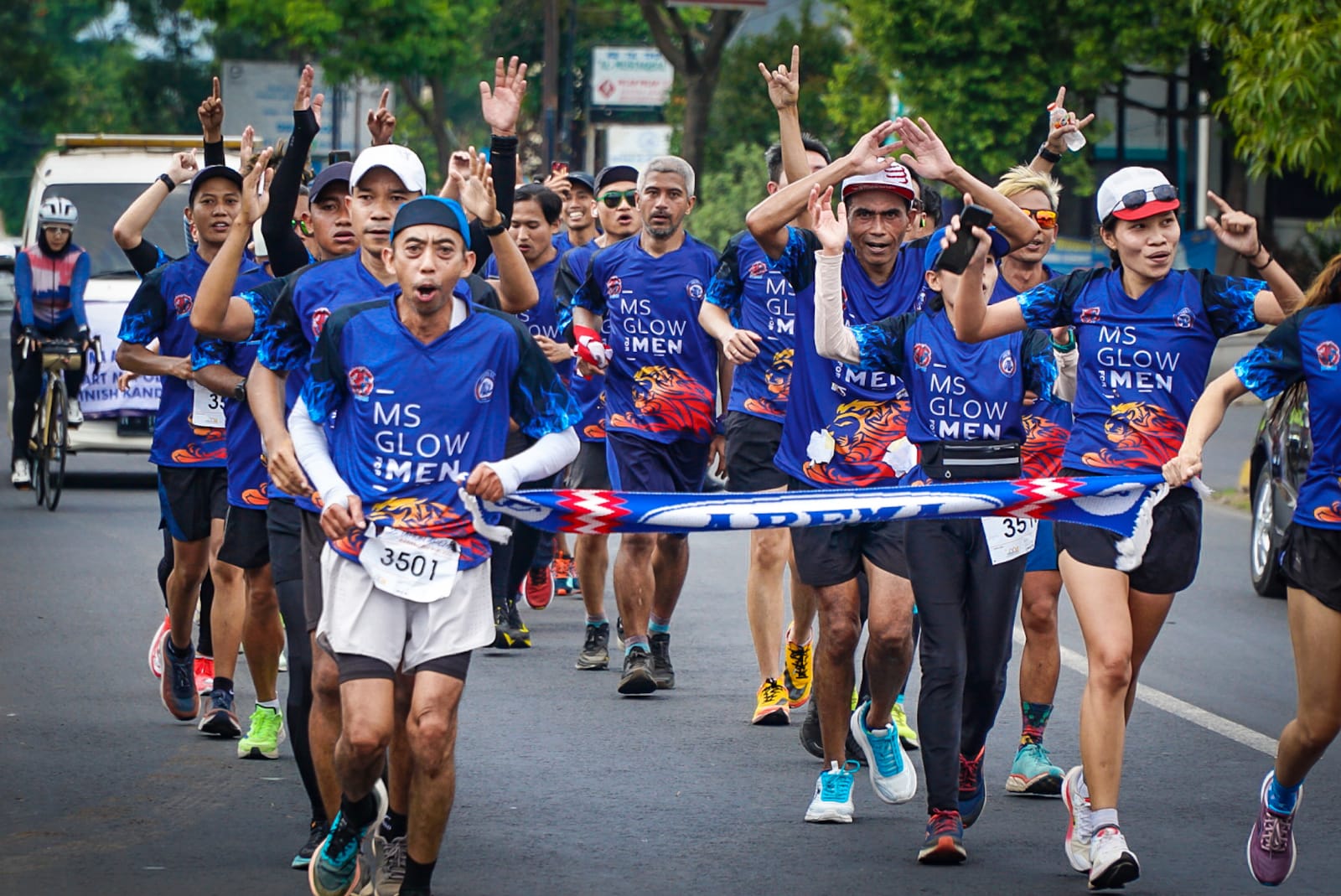 Arema Run Anniversary : 35 Pelari Tempuh Waktu Lebih Cepat,  Agendakan Gelar Lari Kolosal Bersama Aremania Tahun Depan 