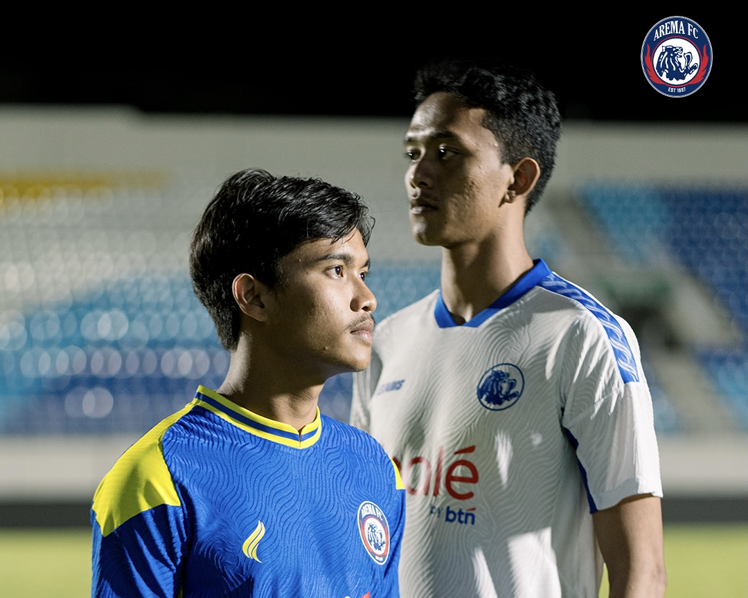 Arema FC dan Etams Luncurkan Jersey Terbaru untuk BRI Liga 1 Musim 2025/2026