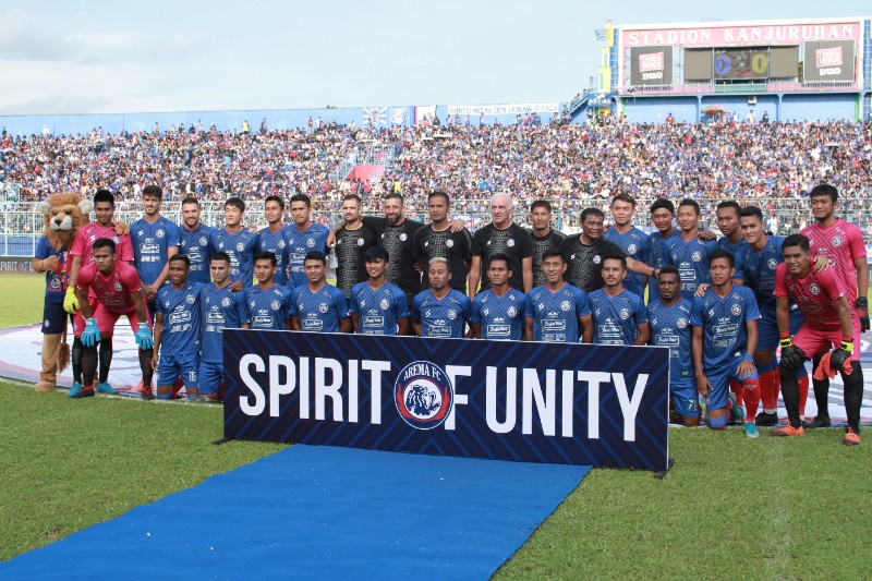 Spirit Juara di Jersey Arema FC Musim 2020