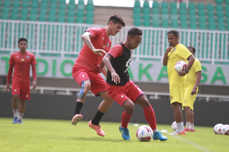 Arema FC Tak Nervous Hadapi Laga Perdana Liga 1 2020