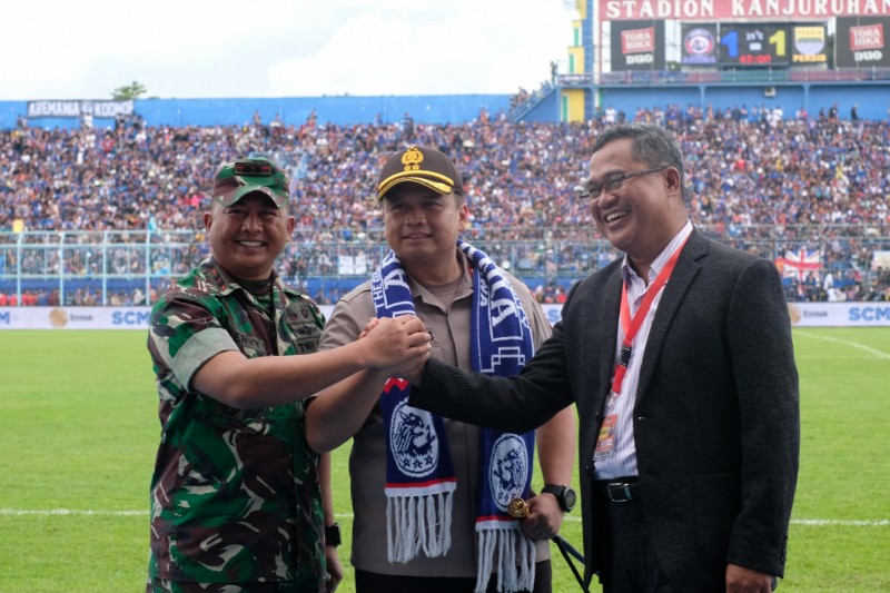 Lawan Persib Kondusif, Kapolres Puji Aremania Mampu Tahan Diri