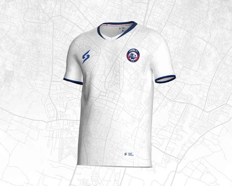 Usung 'Land of Fighter', Arema FC Rilis Jersey Away 2021
