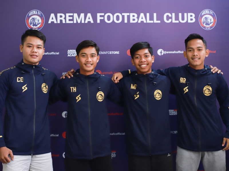 Empat Siswa Akademi Arema Naik Kelas ke Tim Senior Arema FC