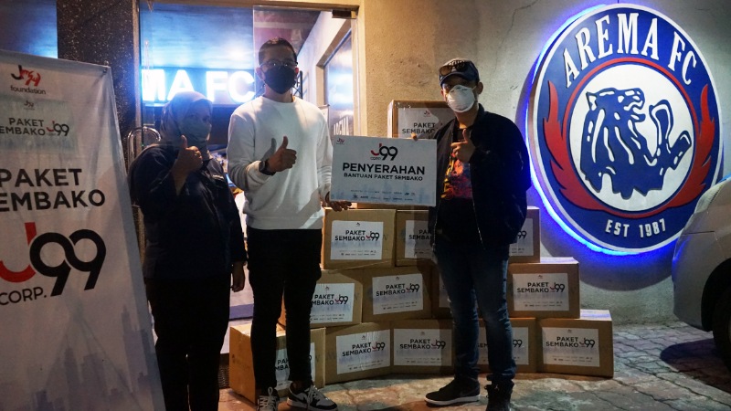 Presiden Klub Arema FC Siapkan 1000 Paket Sembako Bantu Aremania dan Panti Asuhan Terdampak Covid-19