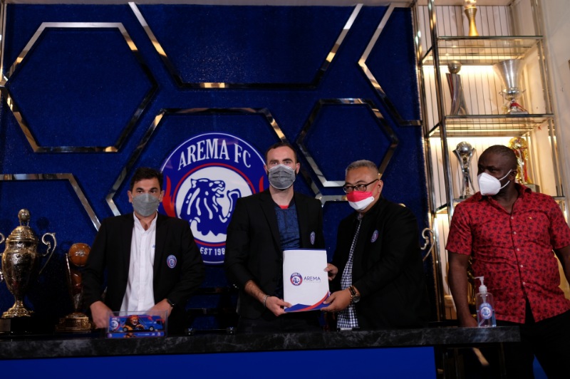 Resmi! Arema FC Perkenalkan Sergio Silva 