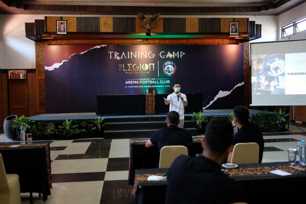 Melalui Program TC, The Legion Nutrition Berikan Materi Kiat Jaga Fisik