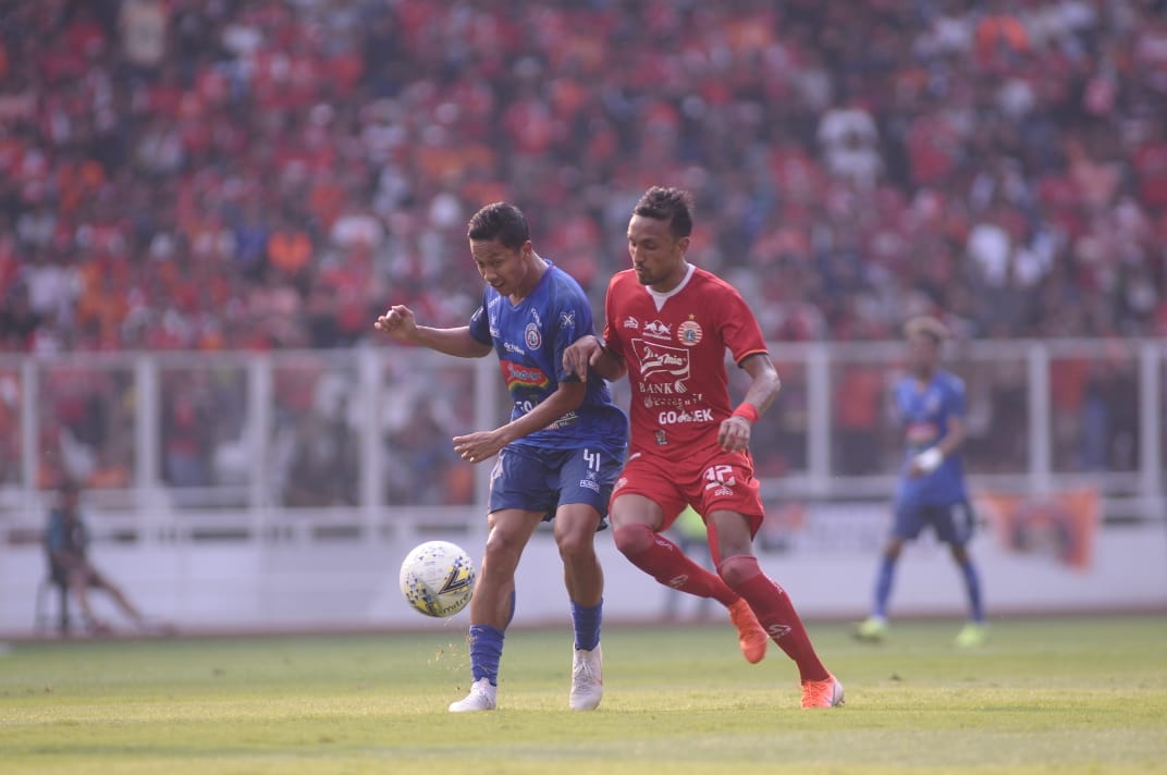Arema FC Memaksa Persija Bermain Imbang di SUGBK