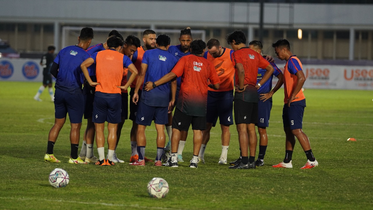 Geber Persiapan BRI Liga 1 2021 Seri 2, Arema FC Jalani Latihan Tertutup